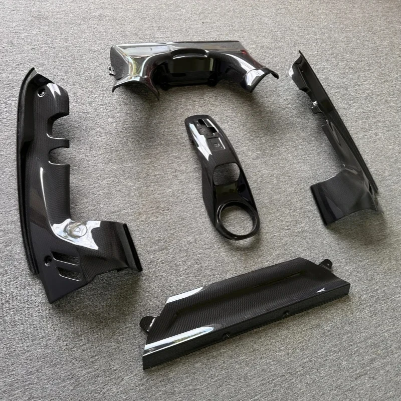 Factory Hot Sale Upgrd GTB , K Flat Textured Dry Carbon Fiber Convertible Hood Body Kit