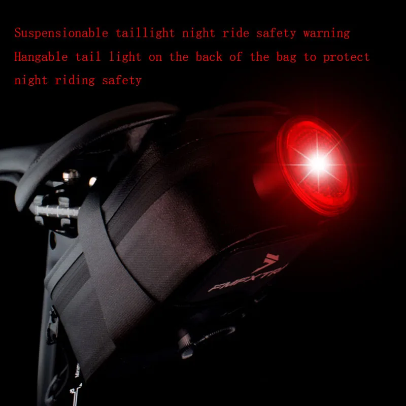 Waterproof Bike Saddle Bag HOT! Fits Road & MTB - Secure Gear NOW