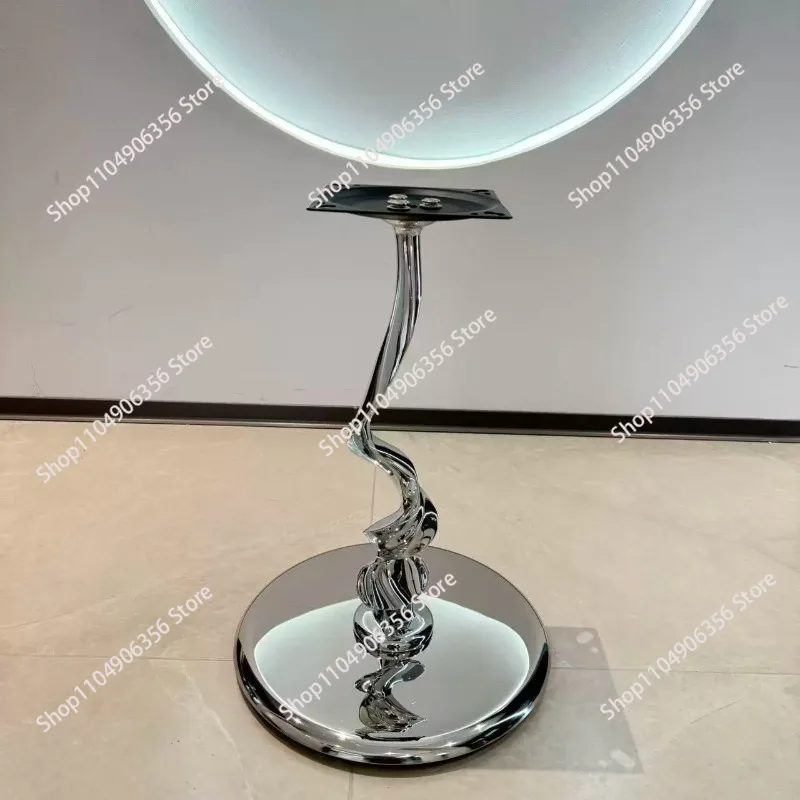for Special-shaped stainless steel table legs High-grade bracket Marble rock slab Dining table corner base Metal legs