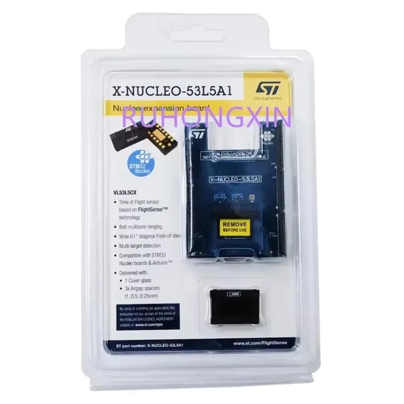 

X-NUCLEO-53L5A1 sensor expansion board for supporting Arduino development board