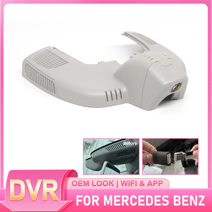 Plug And Play Car DVR Dash Cam Camera for Mercedes Benz GLE w167 c292 GLS x167 GLE 350 400 450 500 43 53 63 2019 2020 2021