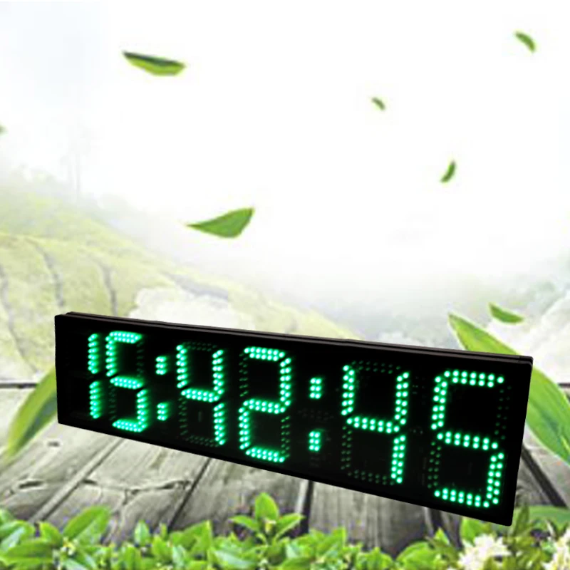 Large scale competition timer LED digital countdown timer sports competition clock semi outdoor LED timer clock DAP