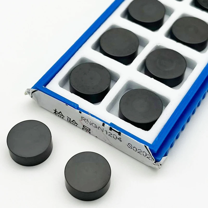 

RNGN0604 RNGN0904 RNGN1204 RNGN1207 RNGN1608 CBN Turning Inserts RNGN Whole cubic superhard boron nitride blade