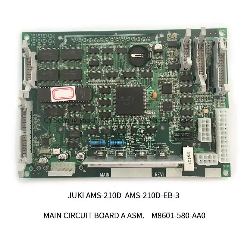 Imagem -05 - Juki 210d Ams210d Ams-210d-eb3 Placa de Circuito Principal um Asm. M8601580-aa0 Componentes da Caixa de Controle Peças Industriais da Máquina de Costura