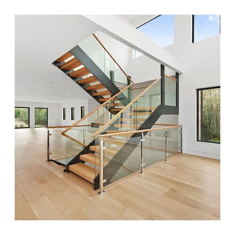 top railings / railing High handrail with glass balcony