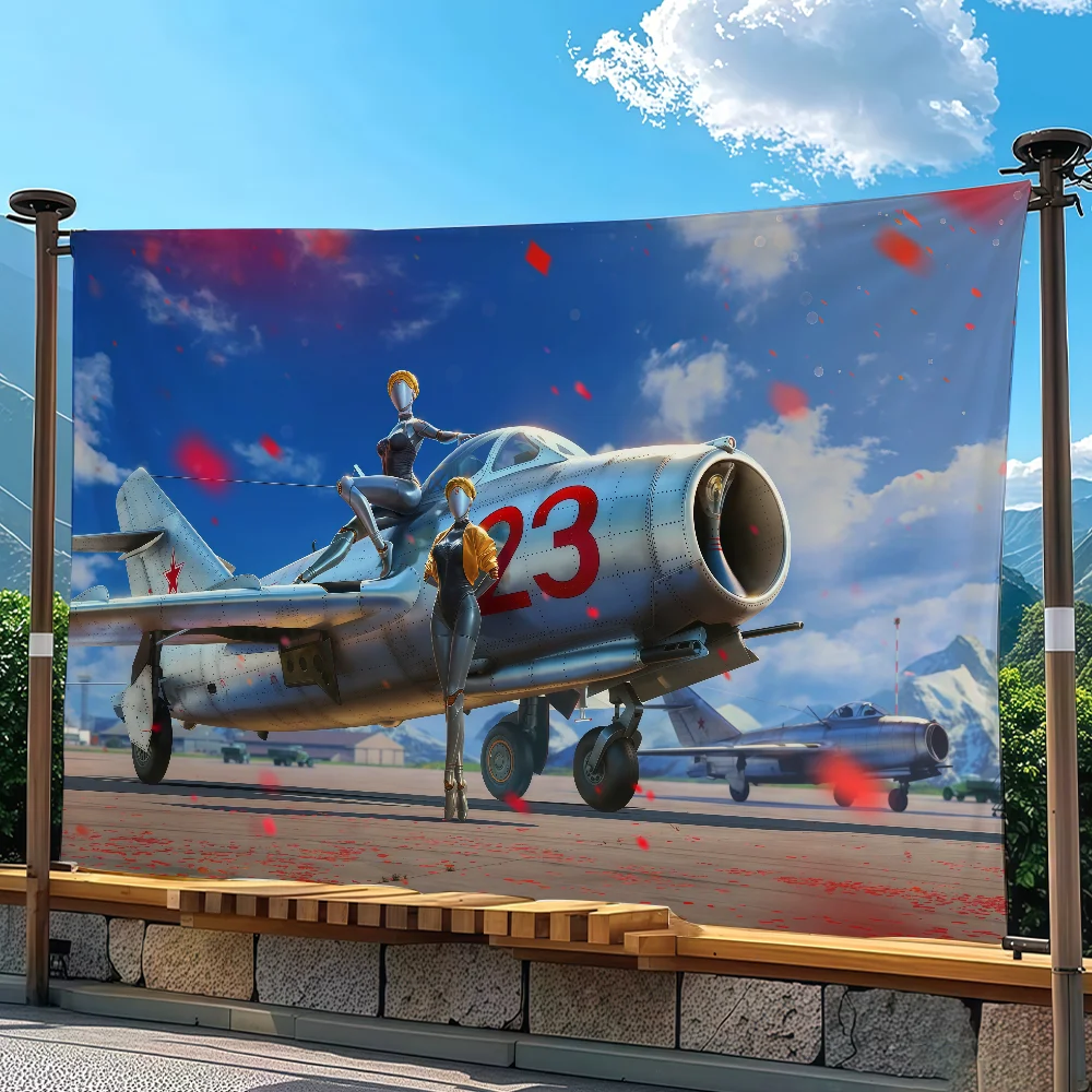 Game Atomic Heart Flag Tapestry Outdoor Party Bedroom Living Room Dormitory Decorative Themed Wall Hanging Banner Gift