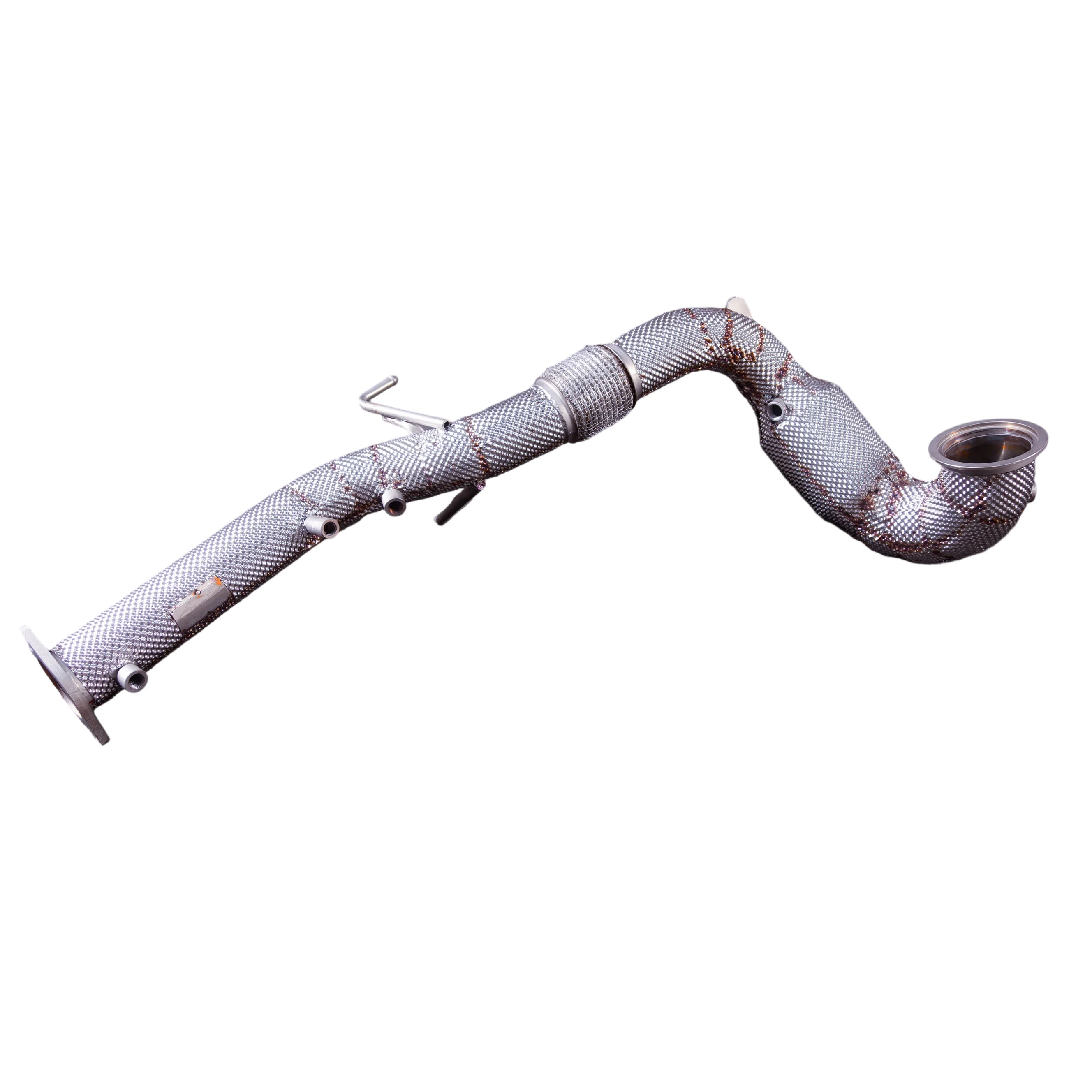 

It is applicable to the GAC Trumpchi EMPOWE R 2.0T with or without a cat downtube to increase the original vehicle noise