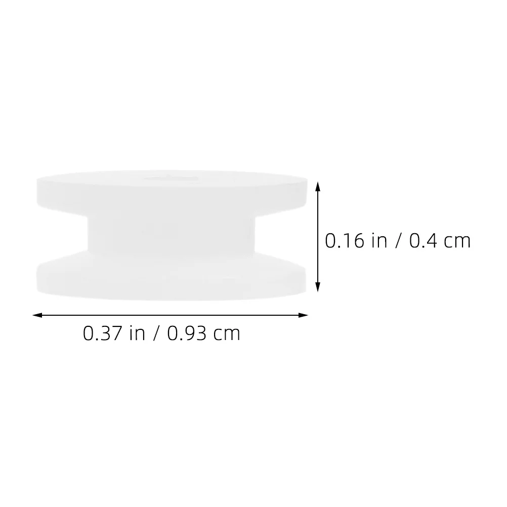 50pcs Plastic Belt Pulley Small Wheel 2mm Hole Gear for RC Car Plane Toy DIY model toy Wheel Plastic belt pulley Model Accessory