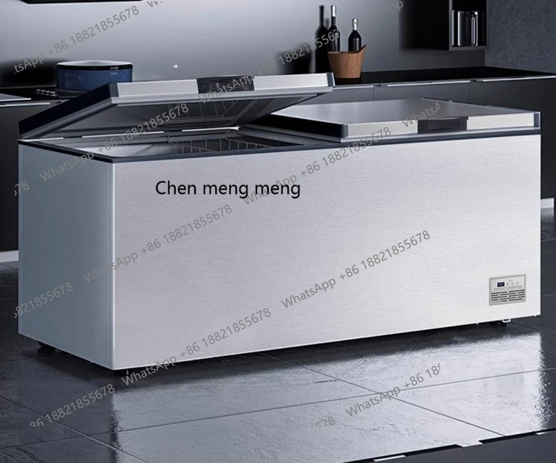 

Commercial Chest Freezer Display Cabinet Refrigerated Freezer Large Capacity Freezer