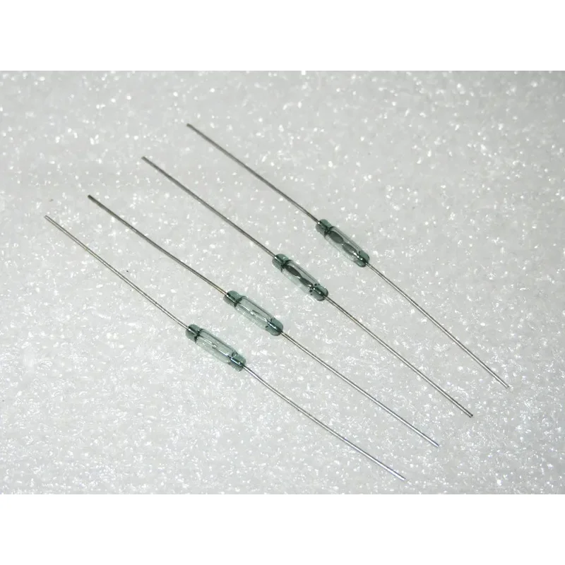 10Pcs Magnetic Reed Switch Glass Sealed Portion Size Imported 1.8 * 5MM Normally Open