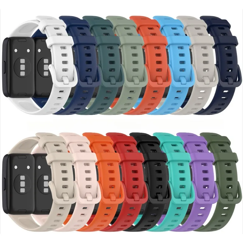 Silicone Wrist Strap para Huawei Band, Pulseira, Pulseira Cinto, 8, 9