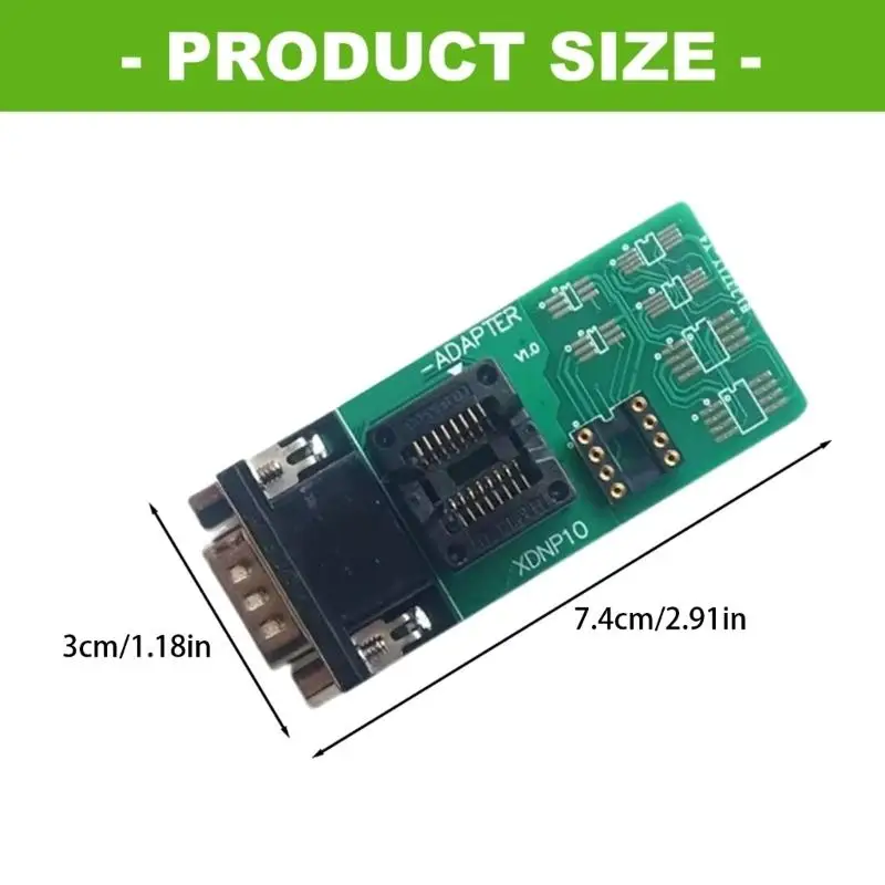 

652F Профессиональный адаптер XDNP10 SOP8 для программирования и чтения 8-контактной конфигурации