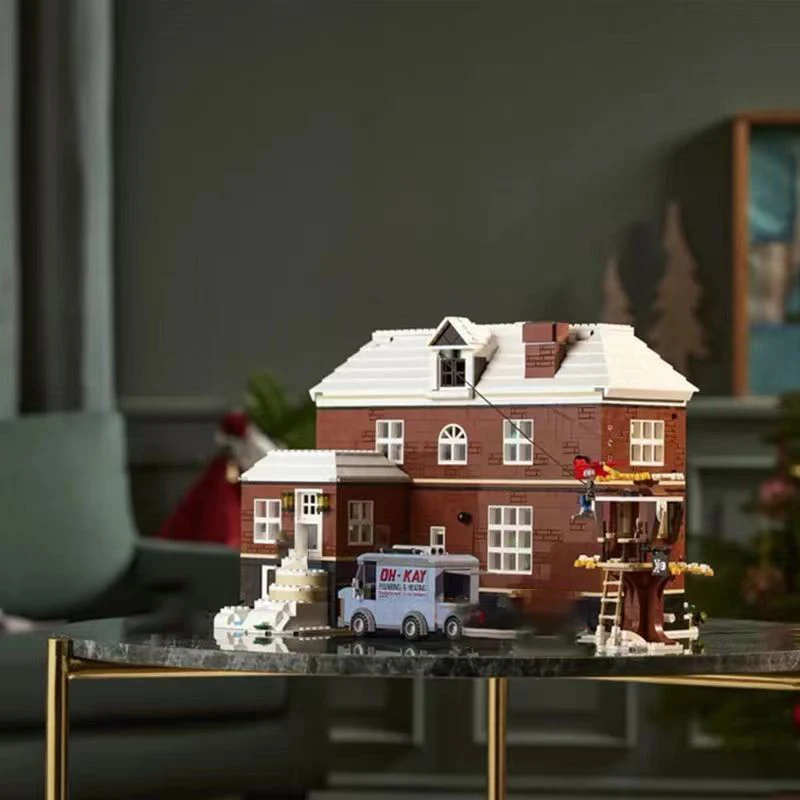 Creative architecture Home Alone 3955pcs Single-family villa suit Boys assemble building blocks and toys Christmas gifts