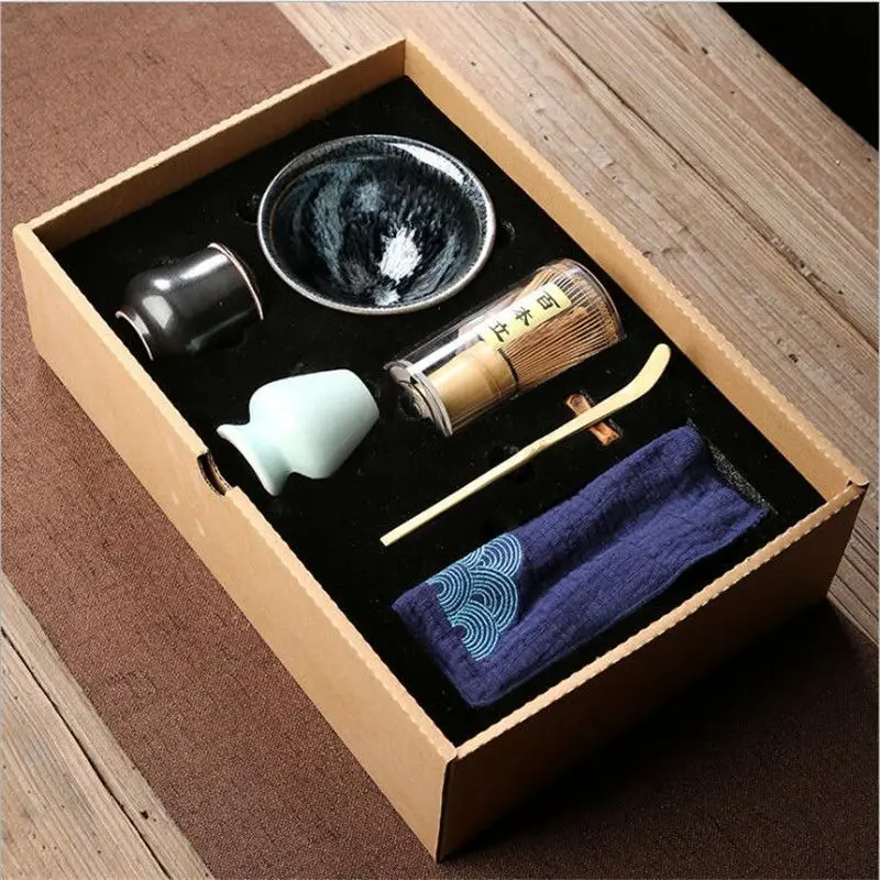 

Tea Basket Stand Matcha Stirring Brush Japanese Tea Ceremony Wipe Tea Basket Tea Set Combination Tea Spoon Tea Basket Placer