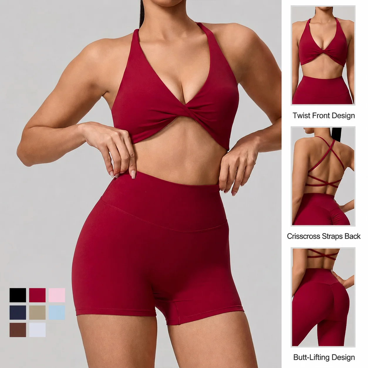 Set Olahraga Wanita Hearuisavy - Crossfit Gym ulasan dan harga