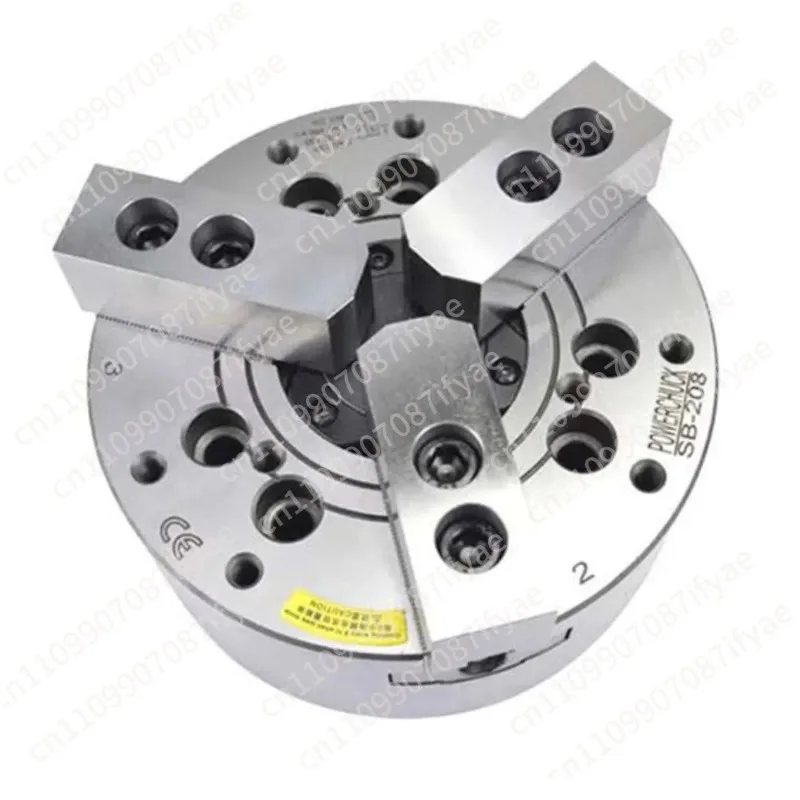 Hydraulic chuck hollow solid three-jaw lathe modification 5 6 8 10 12 15 hydraulic power chuck full set