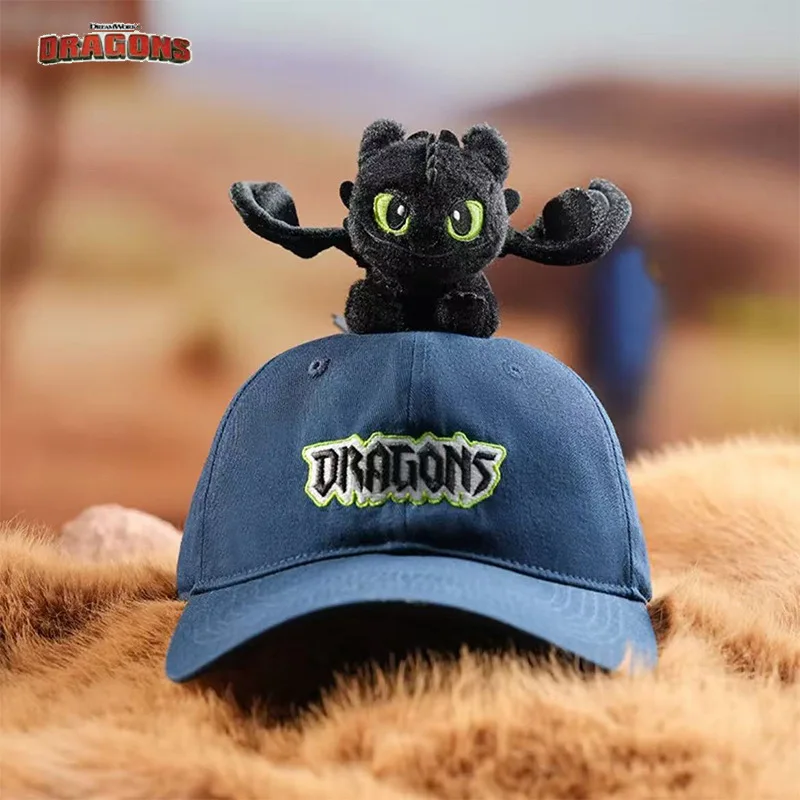 

Аниме «Как приручить дракона Ночная слава» Беззубая форма головы Плюшевая кукла Подвесная бейсболка на плечо Мягкая мягкая кукла-игрушка