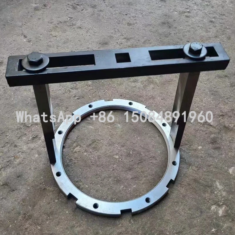 2-Pin Excavator Final Drive Big Nut Wrench Travel Gearbox Removal Tool