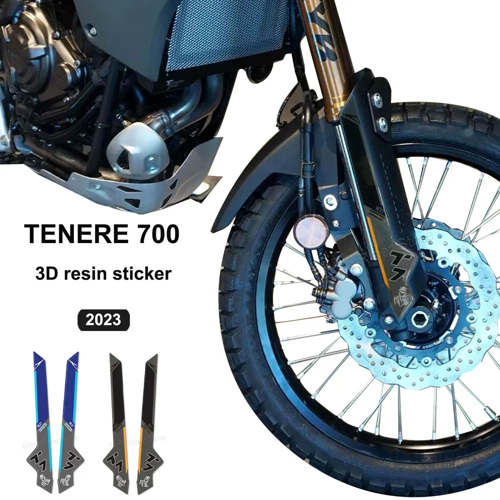 

Tenere 700 for Yamaha Tenere 700 2023 Motorcycle Guards Covers Protection Sticker 3D Resin Waterproof Anti-Scratch Protector