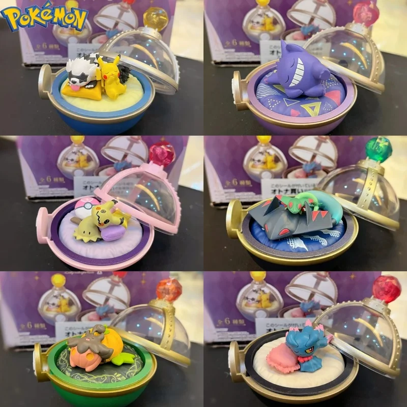 

RE-MENT Pokemon Dreaming Case Series 4 Miniature Figures Eevee Jolteon Flareon Vaporeon Espeon Umbreon Glaceon Blind Box Toys