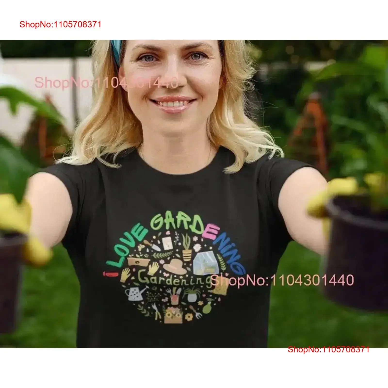 I Love Gardening T Shirt For Lovers Of Cute Colourful Nature vintage Washed designer clothes streetwear homme Unisex Slightly