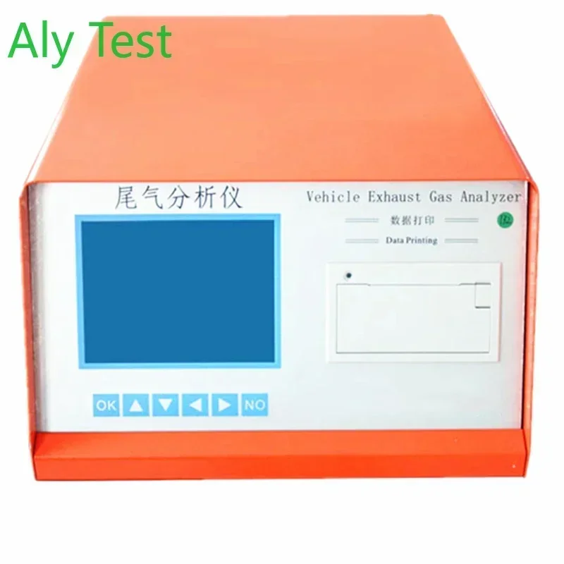 

ALY TEST SV-5Q портативный автомобильный выхлопной газов HC,CO,CO2,O2, нет анализатора дизельного дыма, проверка выбросов бензинового автомобиля