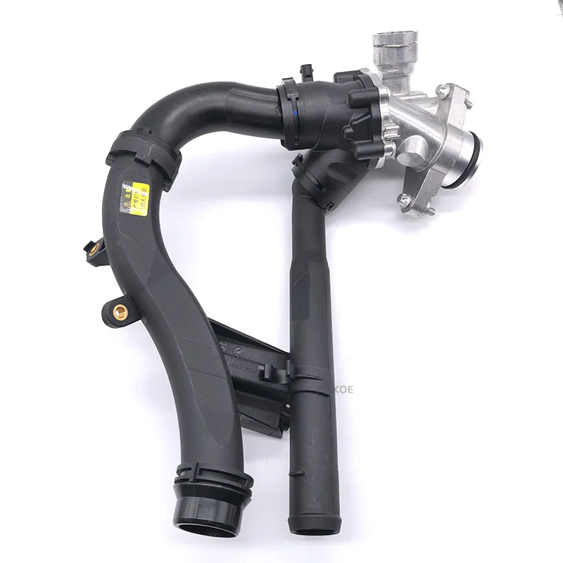 Engine Aluminum Coolant Thermostat Housing For Mercedes Benz 2742000715 A2742000715 R172 SLC200 SLC300 M274 C253 GLC200 C238