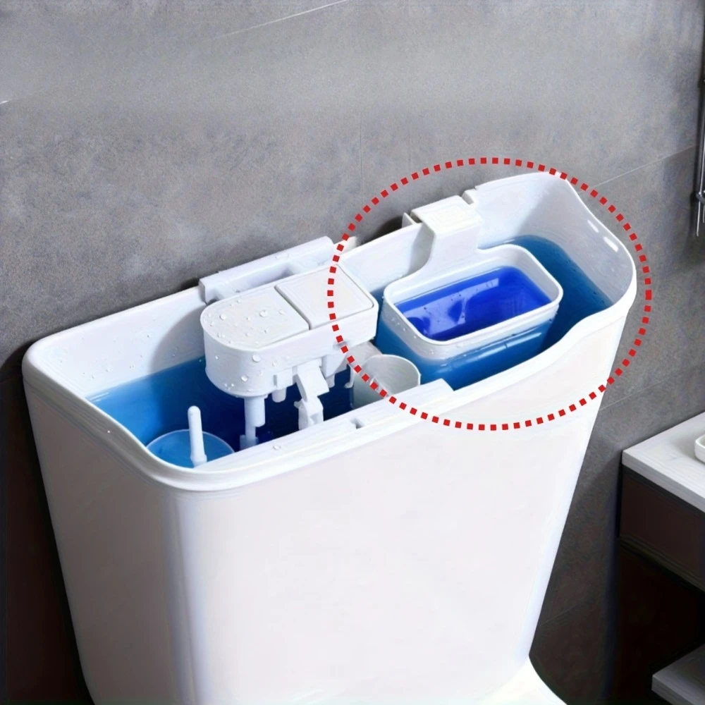 Toilet Solid Dispenser Tank Replacement Part | Plastic, Glam Style, Contemporary Style, No Electricity Needed, Convenient a image 5
