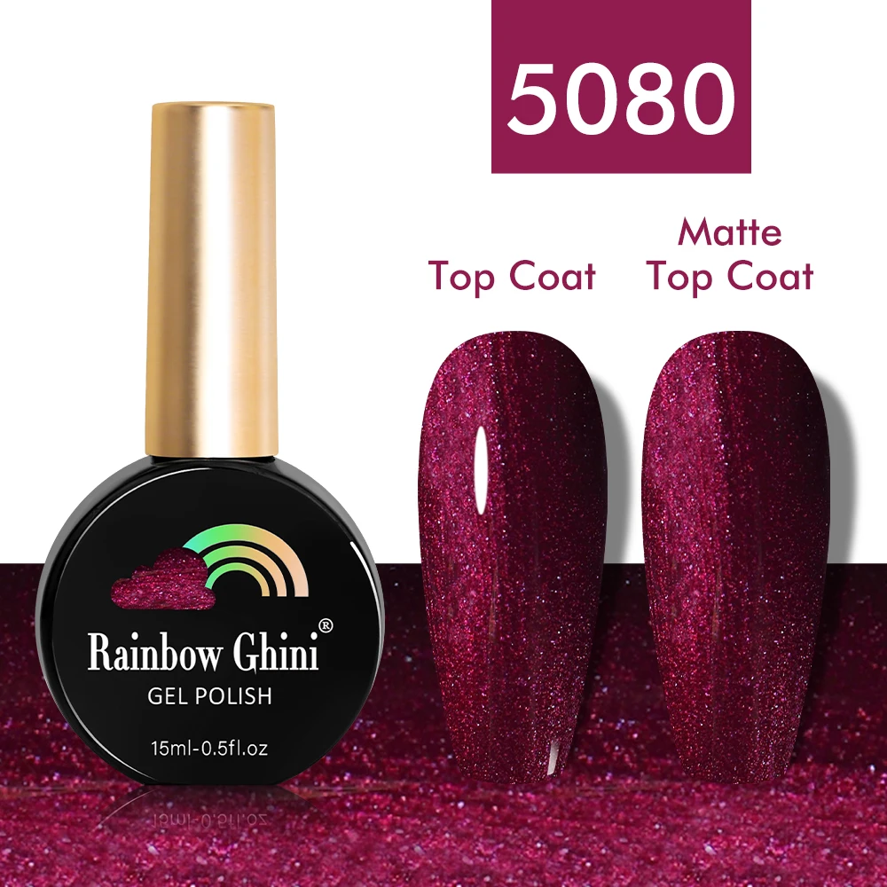 2023 Regenbogen Ghini 15ml Neon Gel Nagellack Süßigkeiten Fluoreszenz Farben semi permanente UV-Lack Hybrid Gel Farbe Nail Art Leim Bar