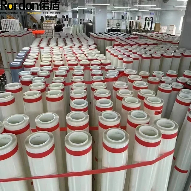 4 Years Warranty High Glossy 1.52m * 15m Self Healing TPU PPF Car Paint Protection Film Sticker Protection Car Body Wrap Film