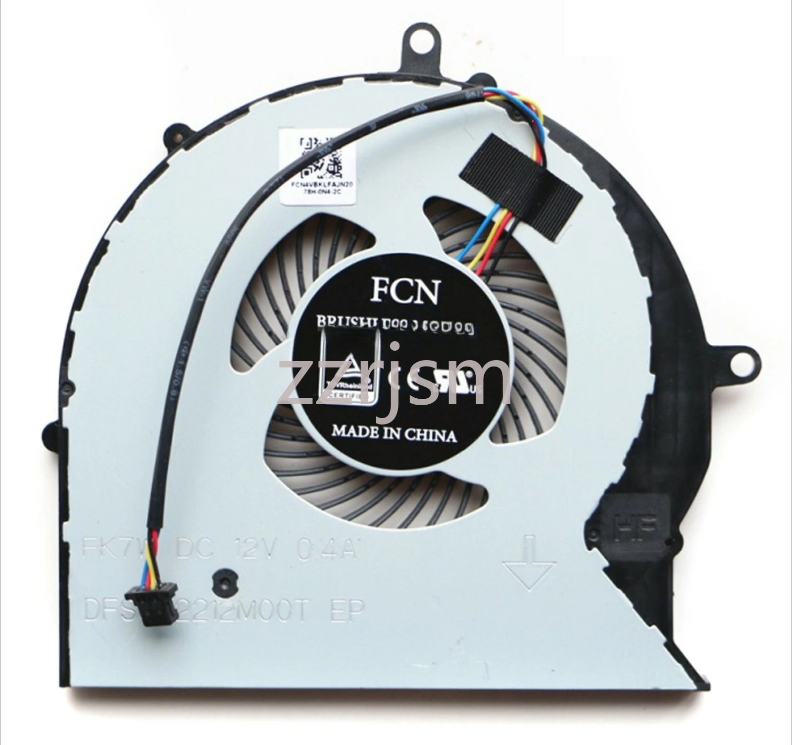 for  NEW ASUS FX63VM FZ63VM FX63VM7300 FX63VM7700 CPU Cooling fan DFS602212M00T-FK7W