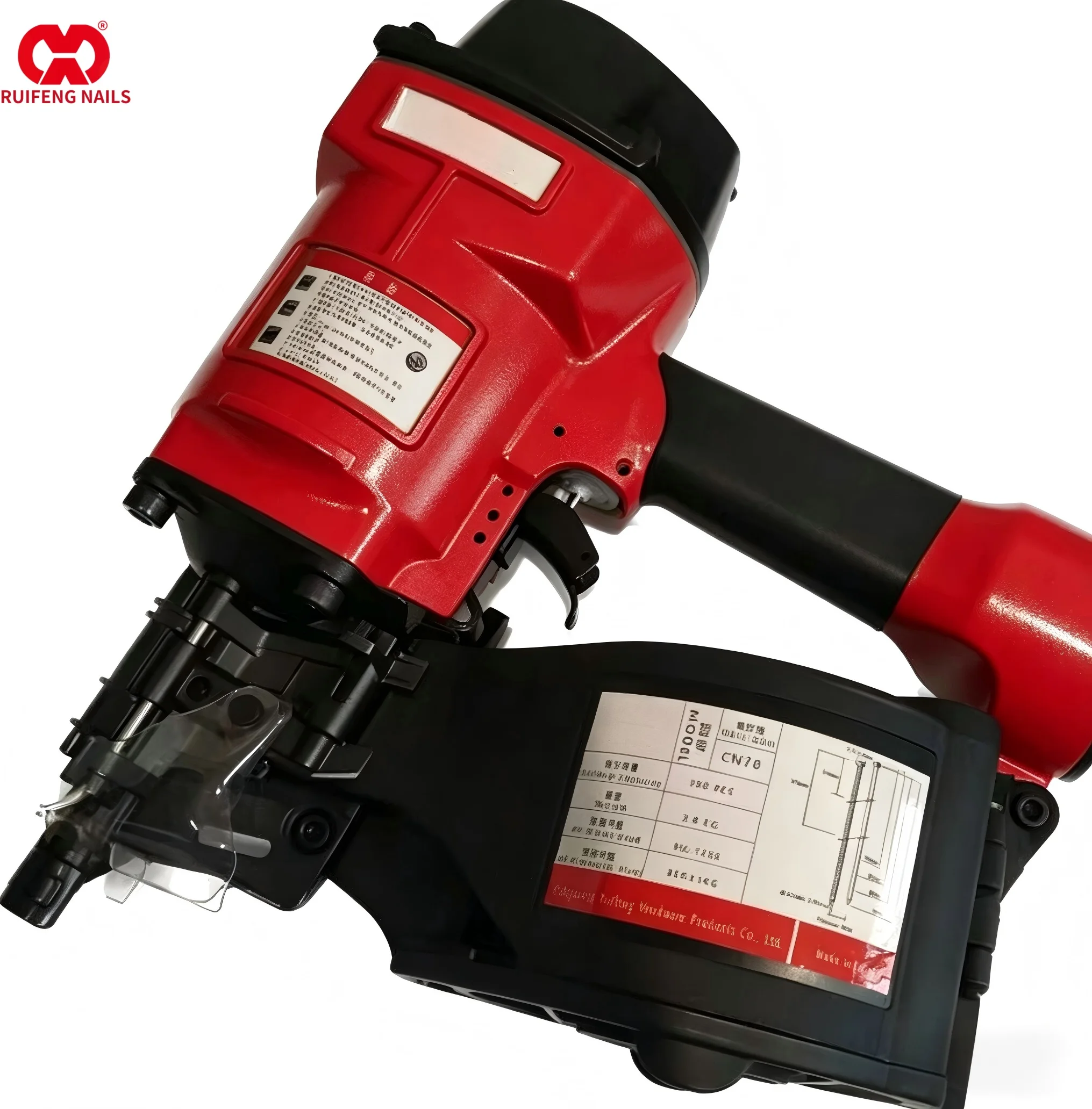 Ruifeng Nails CN55/CN70/CN80/C - đánh giá và giá Coil Roofing Nailer Pneumatic 15 Degree