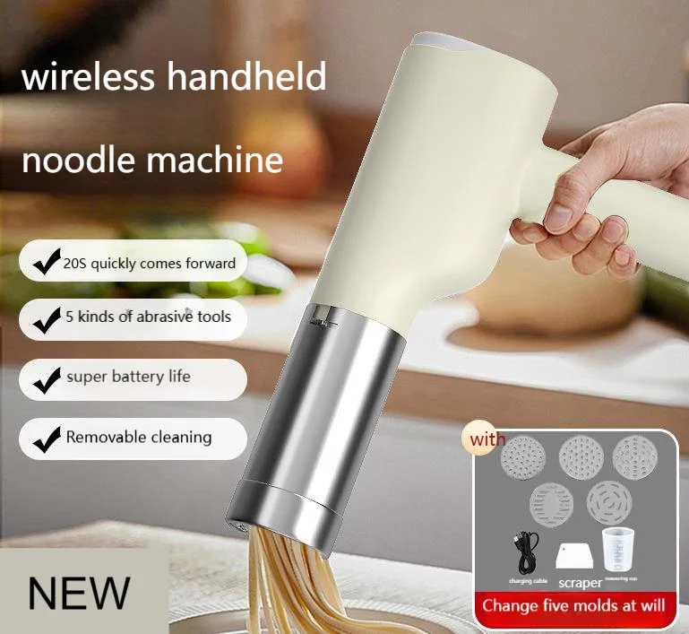 New Multifunctional Kitchen Automatic Hand - in - Hand Noodle Machine Fast Noodle Machine Family Small Electric Noodle Machine