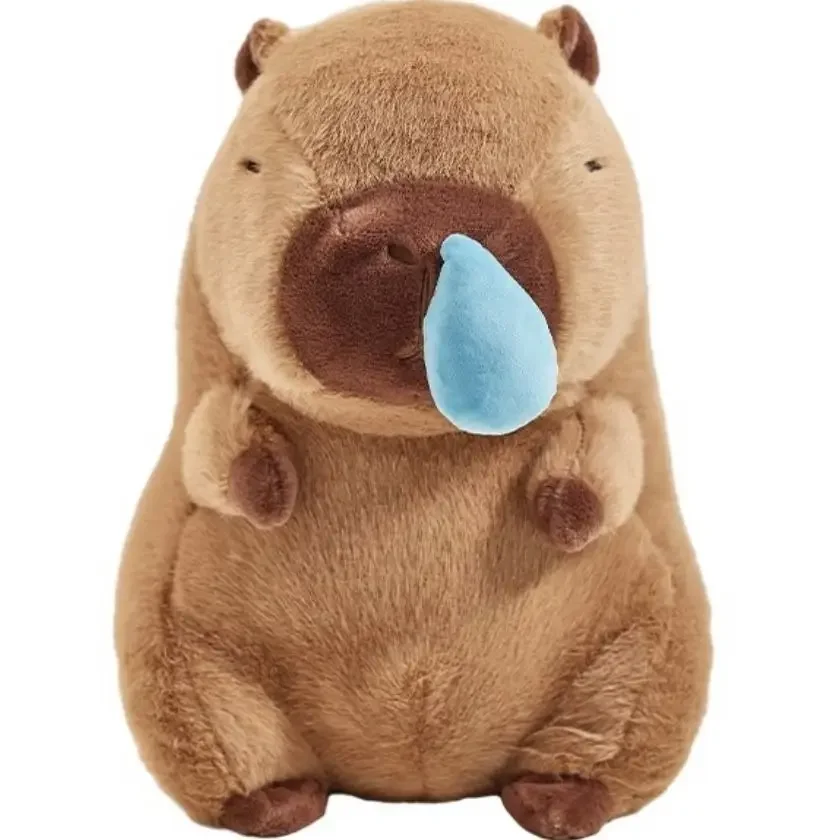 Animaux de simulation en peluche Snotty Capybara, mignon, doux, extensible, boue nasale, moelleux, beurre, cadeau pour enfant