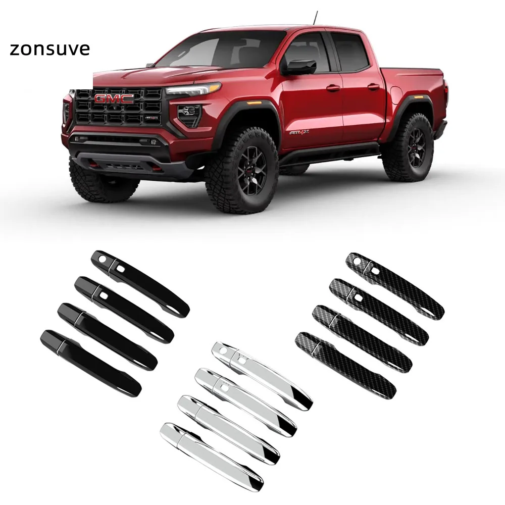 

For GMC Canyon 2023-2024 Exterior Door Handle Cover Trim Body Kit Accessory