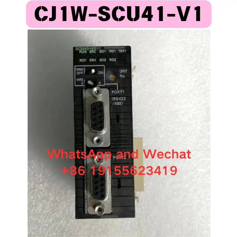 Brand new original imported and used CJ1W-SCU41-V1 PLC module