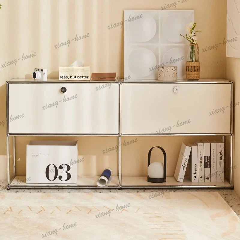 Curio Luxury Living Room Cabinets Librero Mobile Decor Organizer Storage Drawers Cabinets