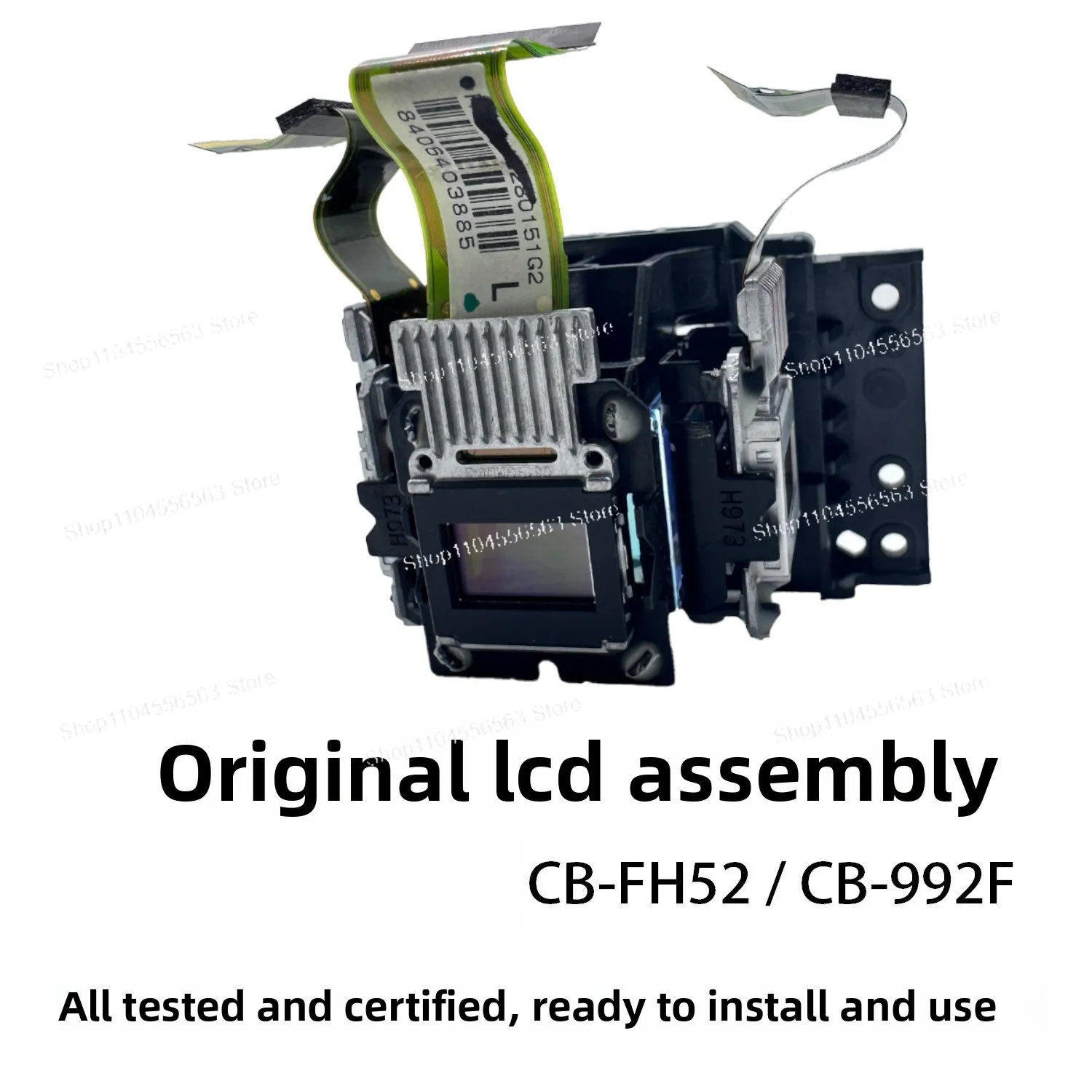 Compatible with EPSON Projector LCD Panel Assembly for CB-FH52 / CB-992F Replacement Part