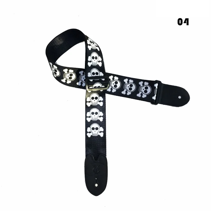 High-End Straps for Electric Guitar, Folk Guitar, Bass, Musical Instrument Accessories, Foreign Trade, Hot-selling