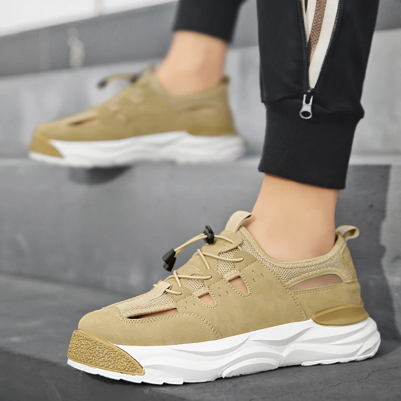 

Shoes for Men Comfortable Flat Men's Casual Shoes Outdoor Male Sneakers breathable versatile casual shoes black sneakers for