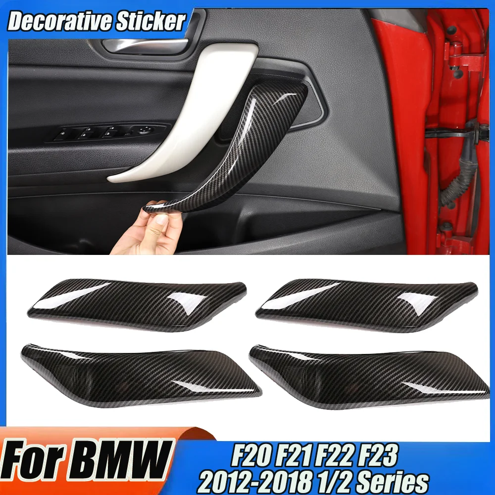 

Для BMW 1/2 серии F20 F21 F22 F23 2012-2018 автоматическая внутренняя дверная ручка панель наклейка аксессуары для салона автомобиля декоративные