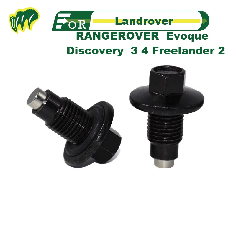 For Landrover RANGEROVER  Evoque  Discovery  3 4 Freelander 2 Engine Oil Magnetic Drain Plug Sump Drain Nut Oil Drain Bolt