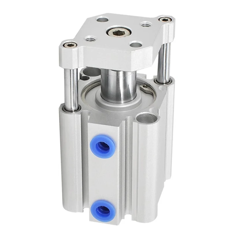 

CDQMB CQMB12 CQMB16 CQMB20 CQMB25 CQMB32 CQMB40 50 63 80 100 Stroke 5 to 100mm Compact Guide Rod Air Pneumatic CQM Cylinder