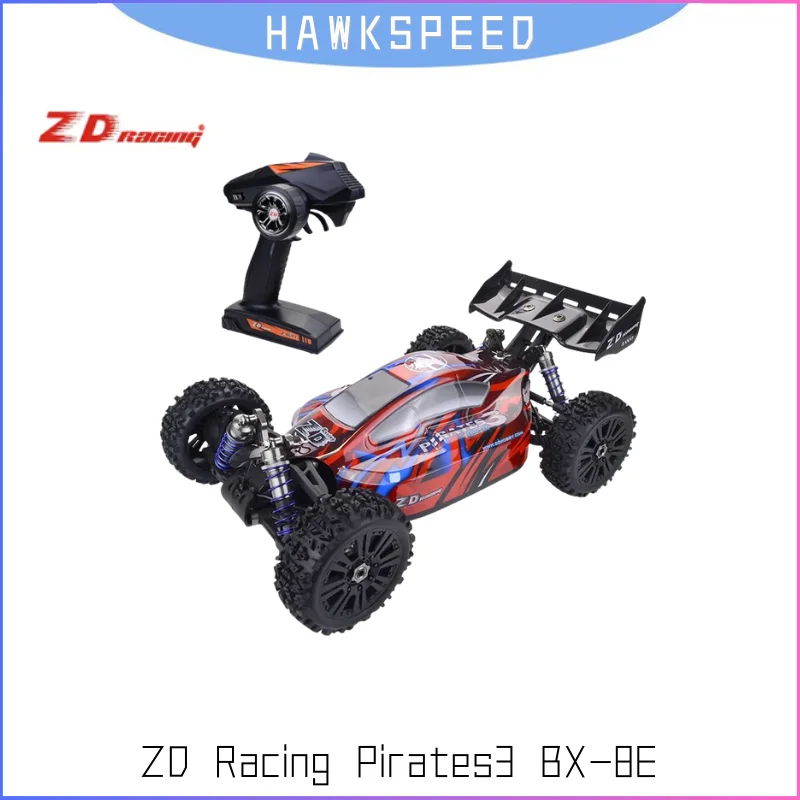 

ZD Racing 9020 V3 Pirates3 BX-8E Масштаб 1:8, 90 км/ч, 4WD, бесщеточный радиоуправляемый багги, гоночный автомобиль с дистанционным управлением 2,4G