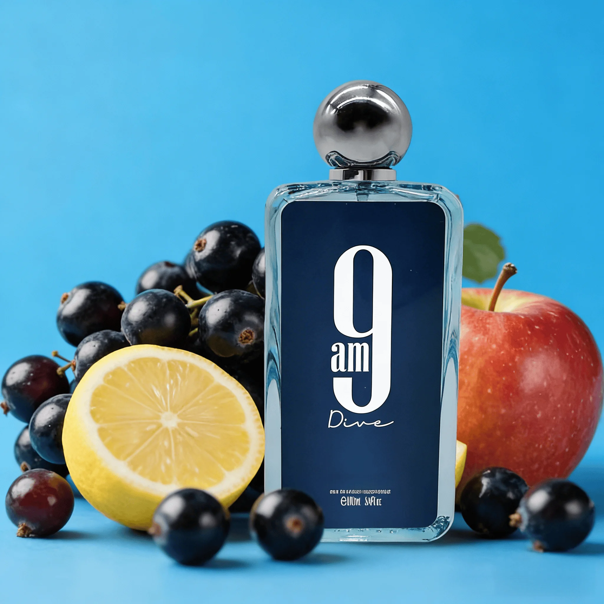 

9 AM Dive Eau De Parfum for EDP SPRAY 3.4 Ounce (100ml) Unisex Fresh Aquatic Citrus & Woody Fragrance | Long Lasting EDP Spray