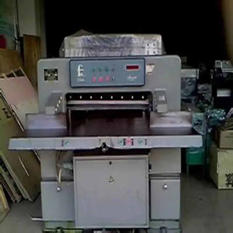 Automatic Roll to Roll  Paper Cutting Slitting Equipment Paper Photo  115s Paper Cutter Guillotine