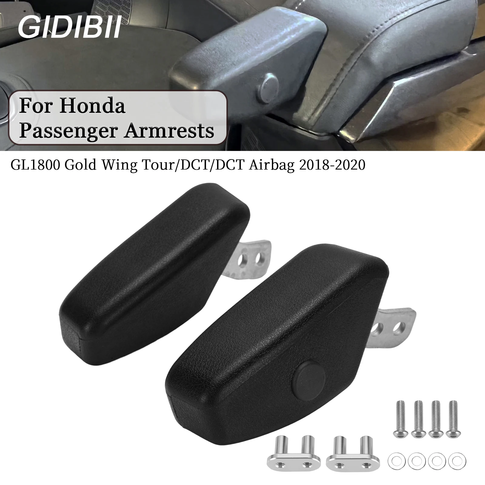 

Motorcycle Passenger Armrests For Honda Gold Wing 1800 Tour/Tour DCT/ Tour DCT Airbag 2018-2020 2021-ON Rear Hand Holder
