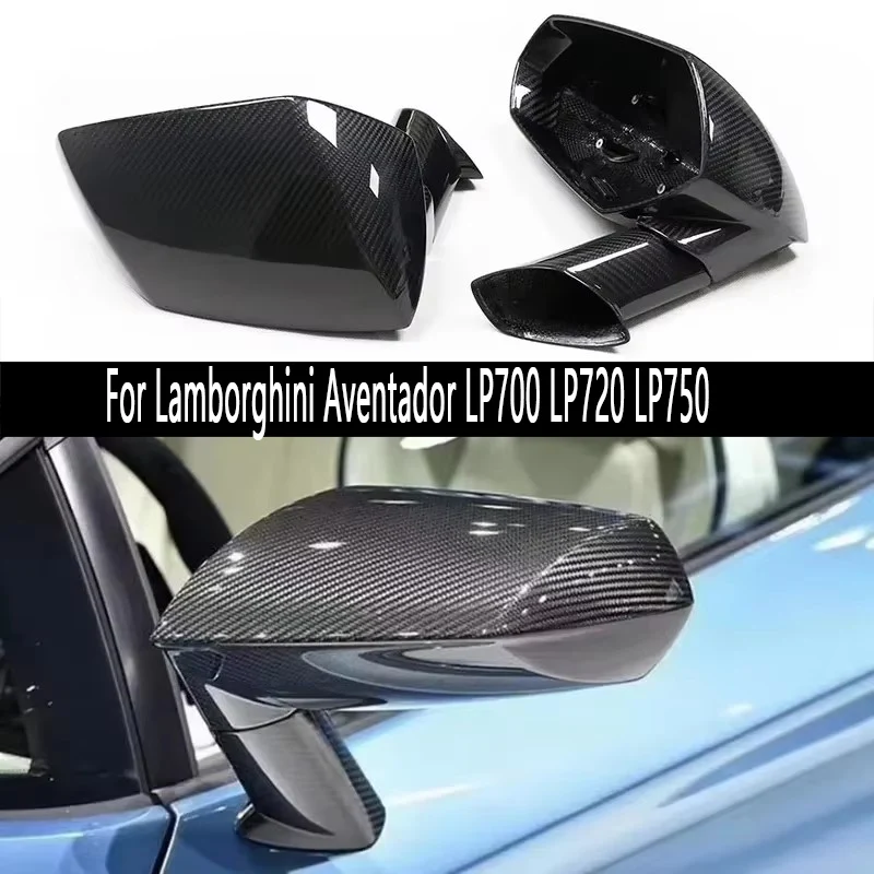 

Накладки на зеркала заднего вида из сухого карбона для Lamborghini Aventador LP700 LP720 LP750, комплект обвеса