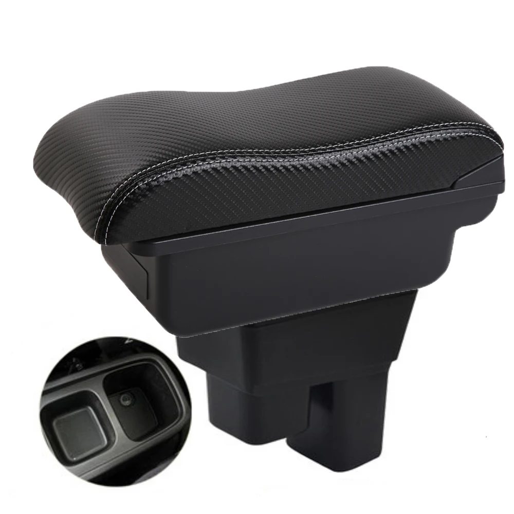 Car Fit Jazz GE Armsteunbox middenconsole opbergkoffer bestuurder elleboogsteun