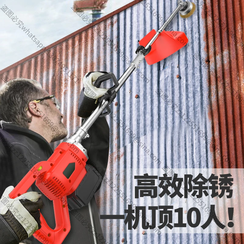 Suitable for Hand-held Electric Lithium Battery Rust Remover, Grinder, Color Steel Tile, Cement I-beam Refurbishment,